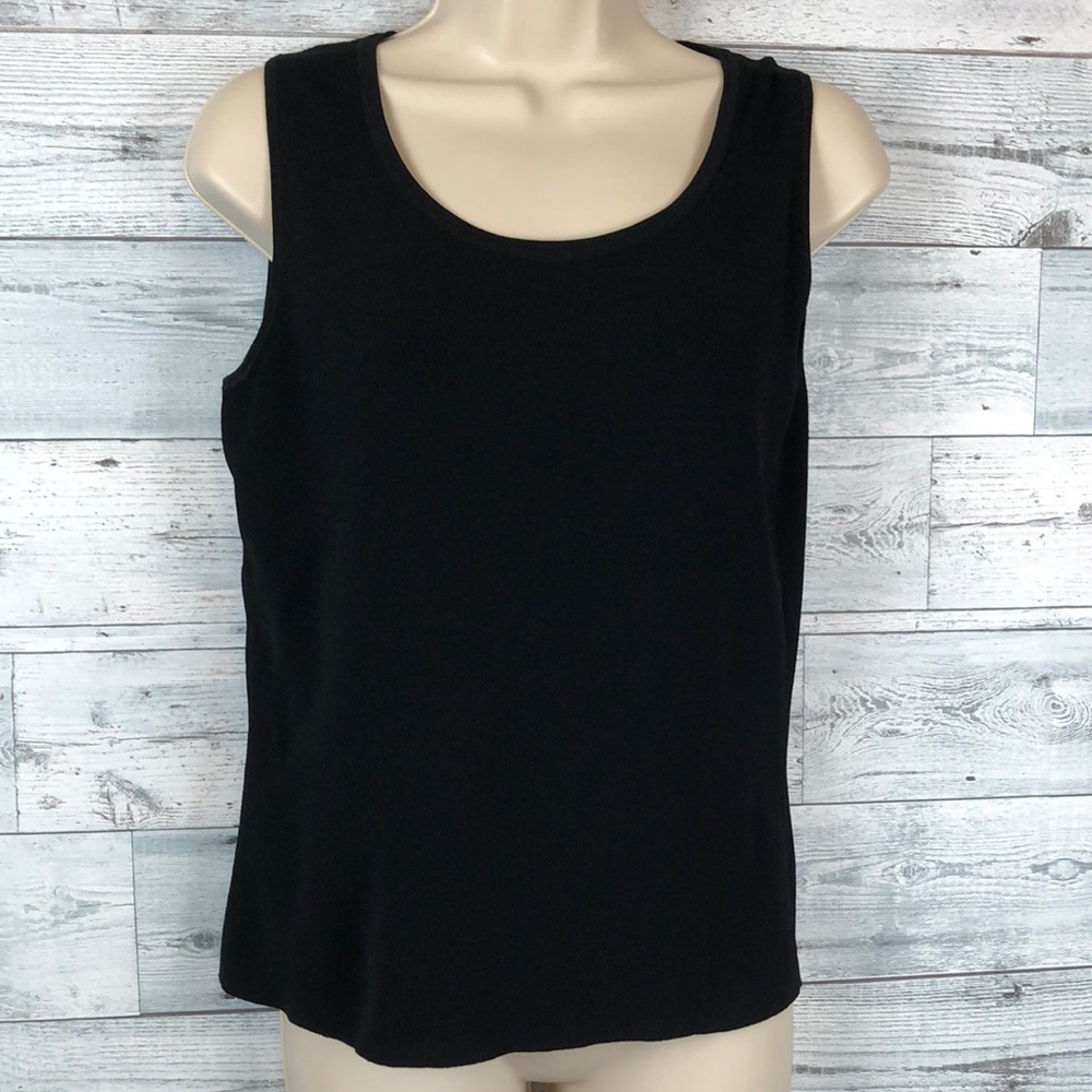 Talbots Women’s Size Medium Black Tank Top